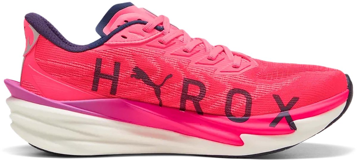 Puma Hardloopschoenen Deviate Nitro 4 Puma X Hyrox Sportswear Volwassen Roze