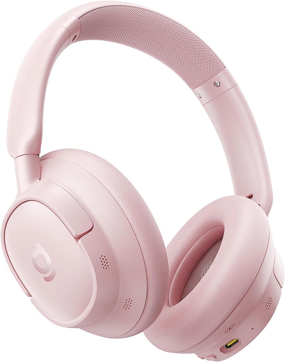 Draadloze Over-Ear Hoofdtelefoon met -45dB Actieve Geluidsisolatie, Hi-Res Audio en 80 Uur Speeltijd