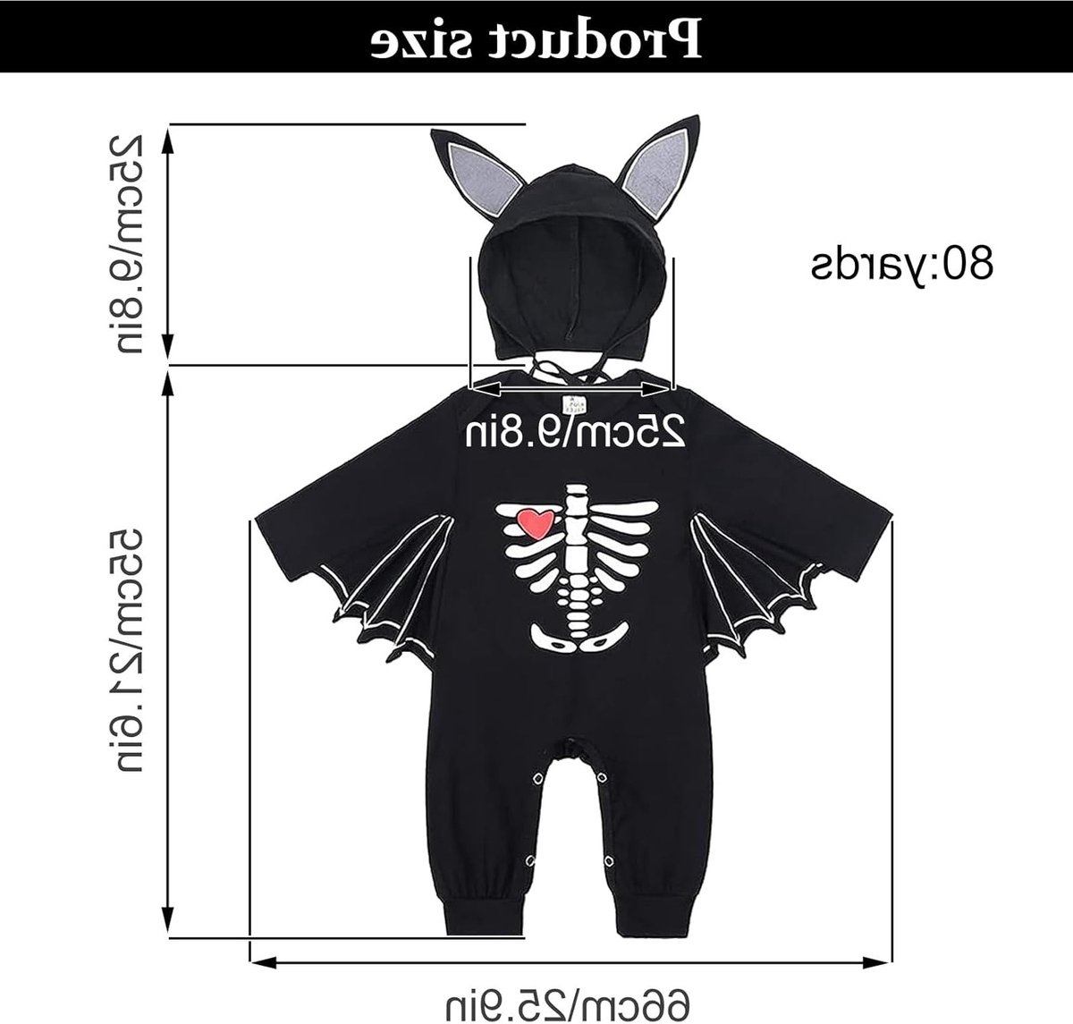 Bat Kostuum Romper met Hoed voor Cosplay - Dungarees Outfit Set voor Jongens en Meisjes, Perfect voor Feestjes en Halloween