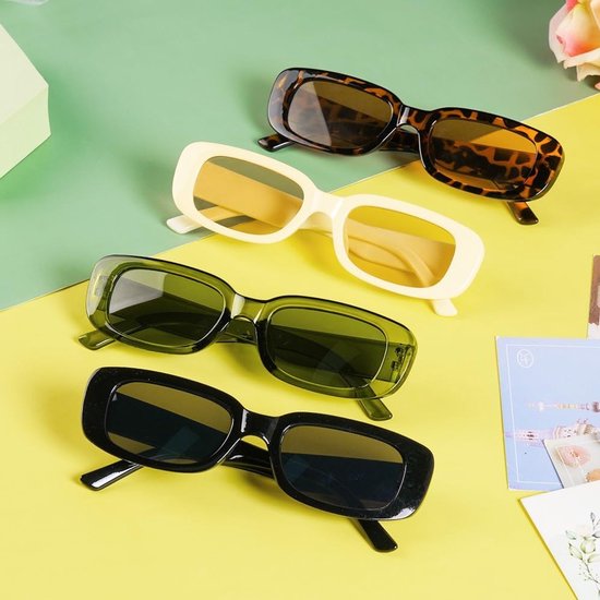 Retro Hartvormige Zonnebril Set van 2 - Cat Eye Zonnebrillen met UV400 Bescherming voor Kinderen en Volwassenen, Perfect voor Feesten en Foto Shoots van Merkloos — afbeelding 5