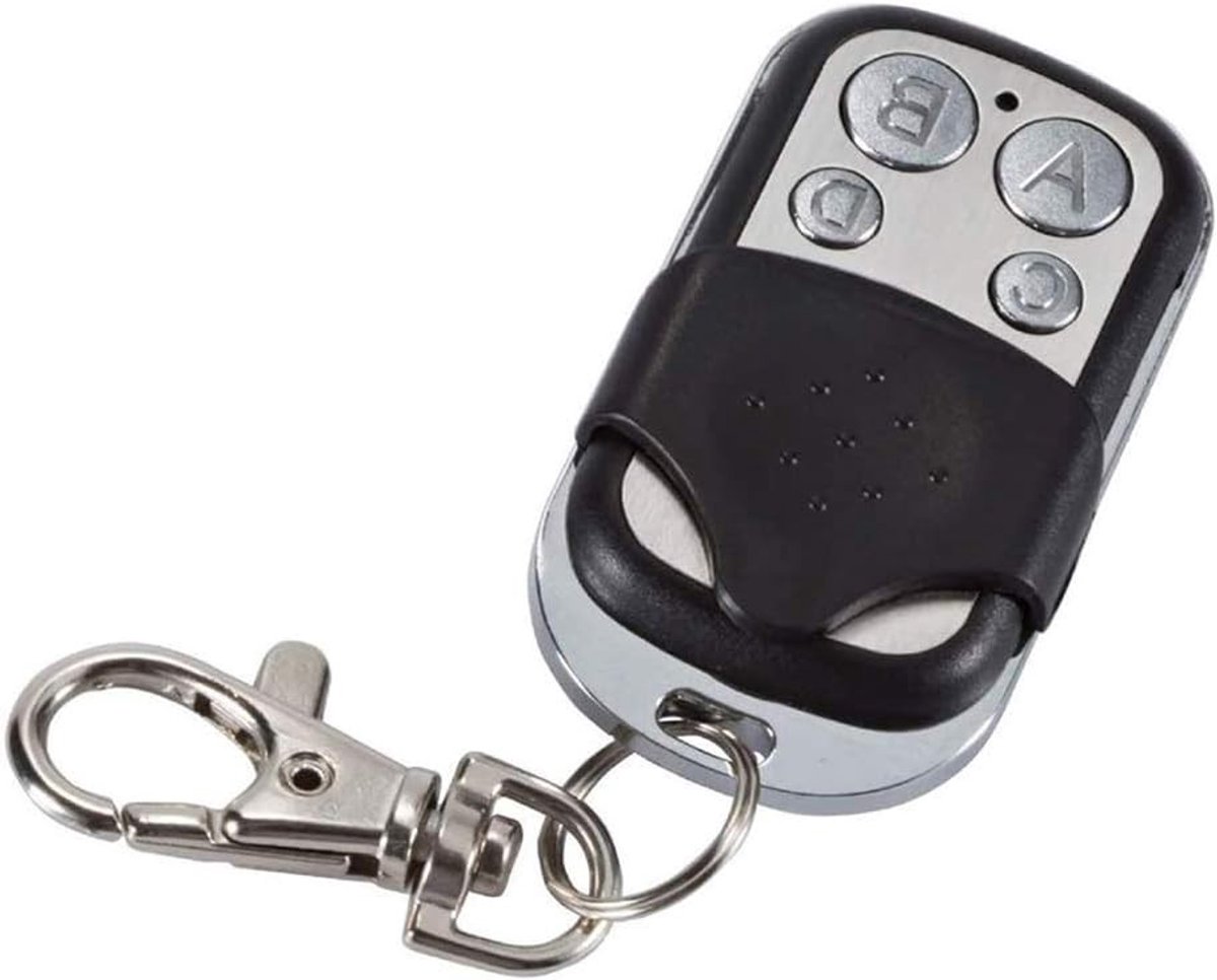 Universele afstandsbediening voor garagedeuren, 433.92MHz frequentie, automatische poortopener, eenvoudig te gebruiken en installeren (1 stuk)