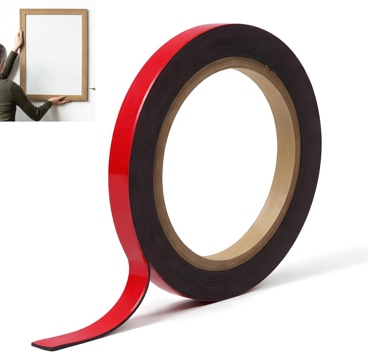 Extra Sterke Dubbelzijdige Tape 10 mm x 3 m - Waterproof, Hoge Temperatuur Weerstand, Ideaal voor Auto, Thuis en Kantoor