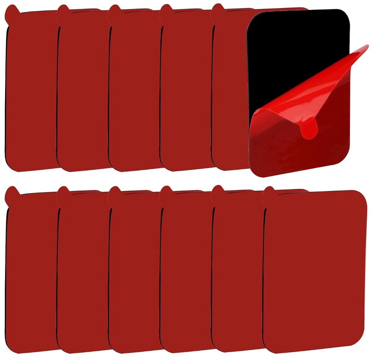Dubbelzijdige tape 12 stuks, sterke en waterdichte plakstrips voor auto, huis en kantoor, ideaal voor tapijt en decoratie