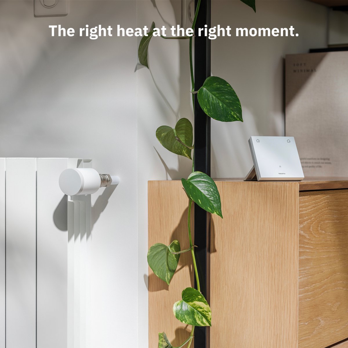 Netatmo Slimme Thermostaat ORIGINAL – Draadloze Smart Thermostaat – App Bediening, Energiebesparing & Verbruiksinzicht – Matter Compatibel – Werkt met Apple Home, Google Home, Alexa & SmartThings – Wit thumbnail 8