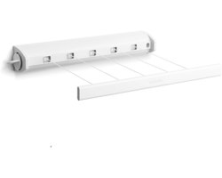 Brabantia Roldrooglijn - Uittrekbaar tot 4,4 m - 22 m - Wit