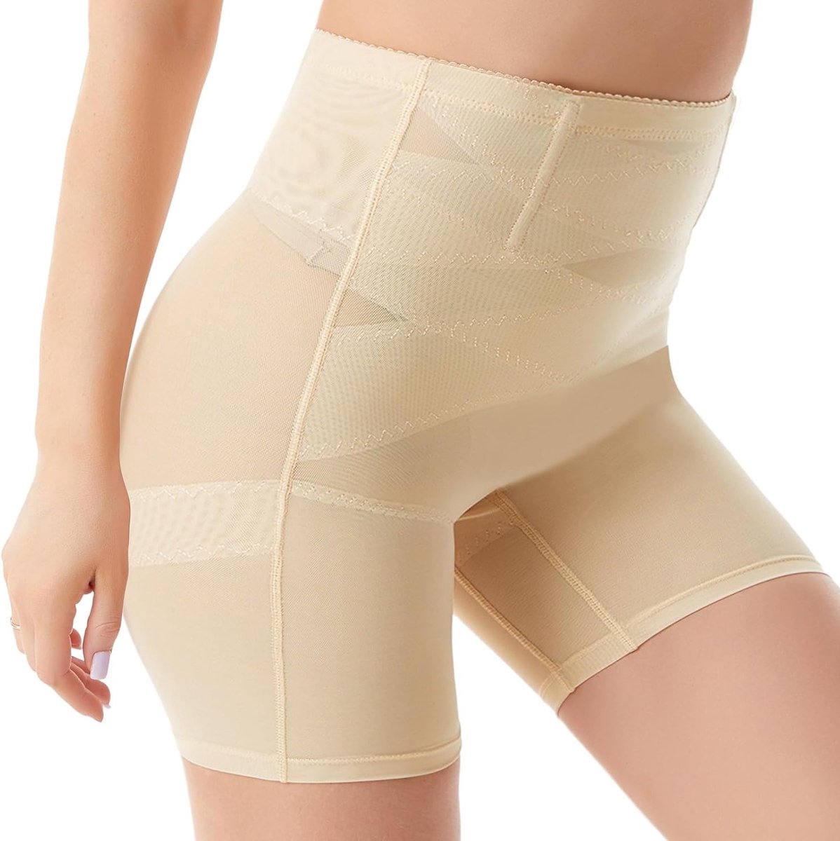 Shapewear voor Vrouwen, Hoge Taille Tummy Control Ondergoed, Naadloze Body Shaper en Butt Lifter voor een Strakke Silhouet