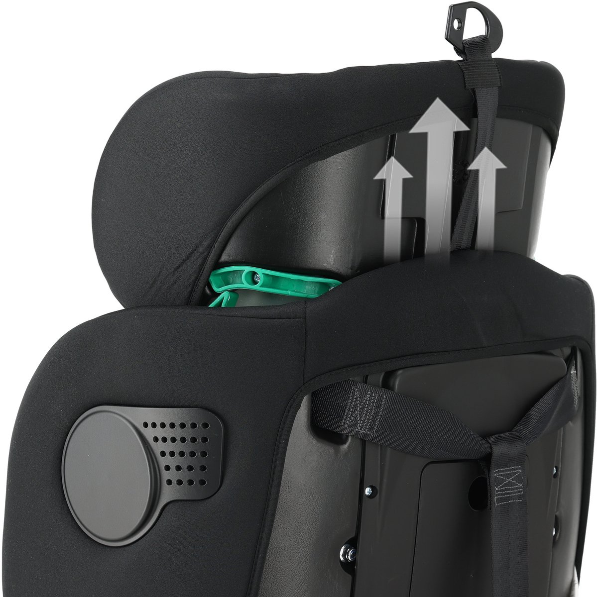 Mooiys Kaya Luxe Autostoel I-Size - 360° Draaibaar met Isofix - Zwart – foto 7