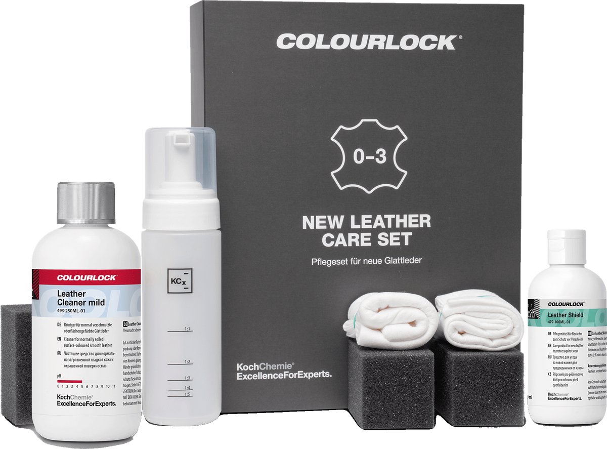 Colourlock Nieuw Leer Onderhoudsset
