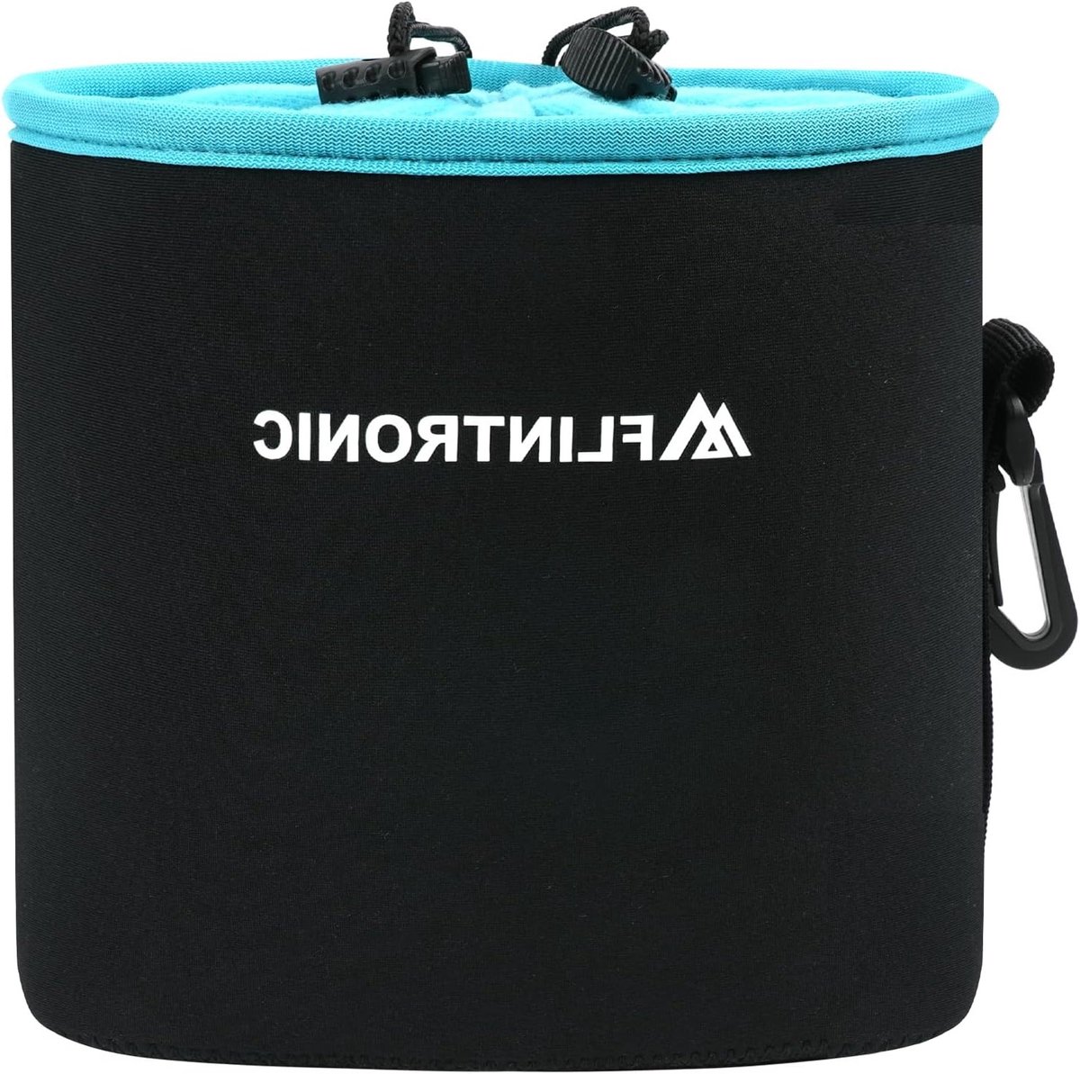 Neopreen cameratas met fleece voering, lenshoes voor camera-accessoires, zwart, M: 17*18*12cm, waterdicht en schokbestendig