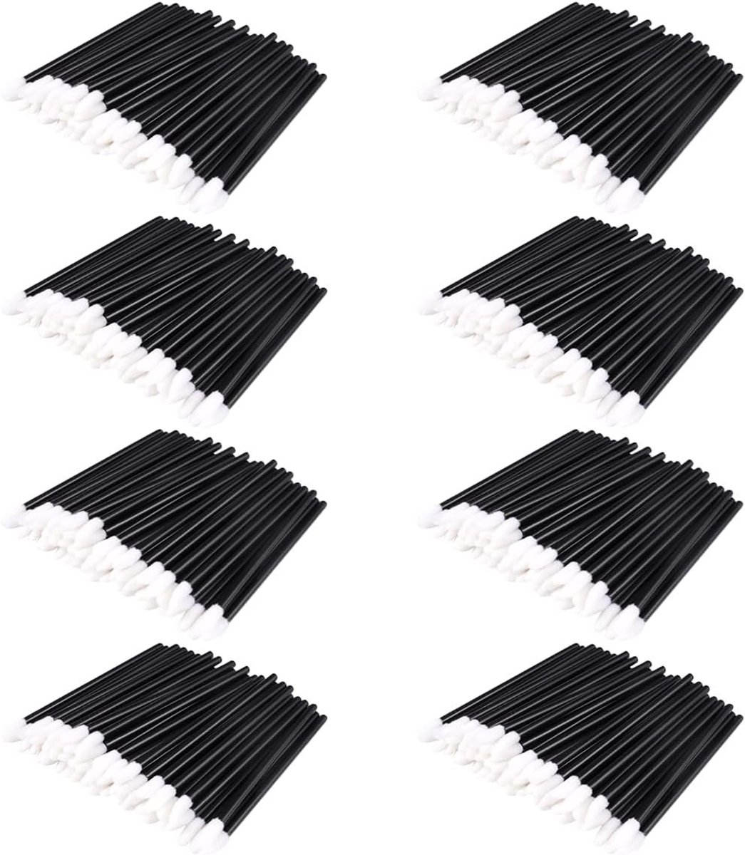 Set van 400 Beveled Lip Mask Applicators voor Perfecte Lipstick, Concealer, Foundation en Nail Art Toepassingen