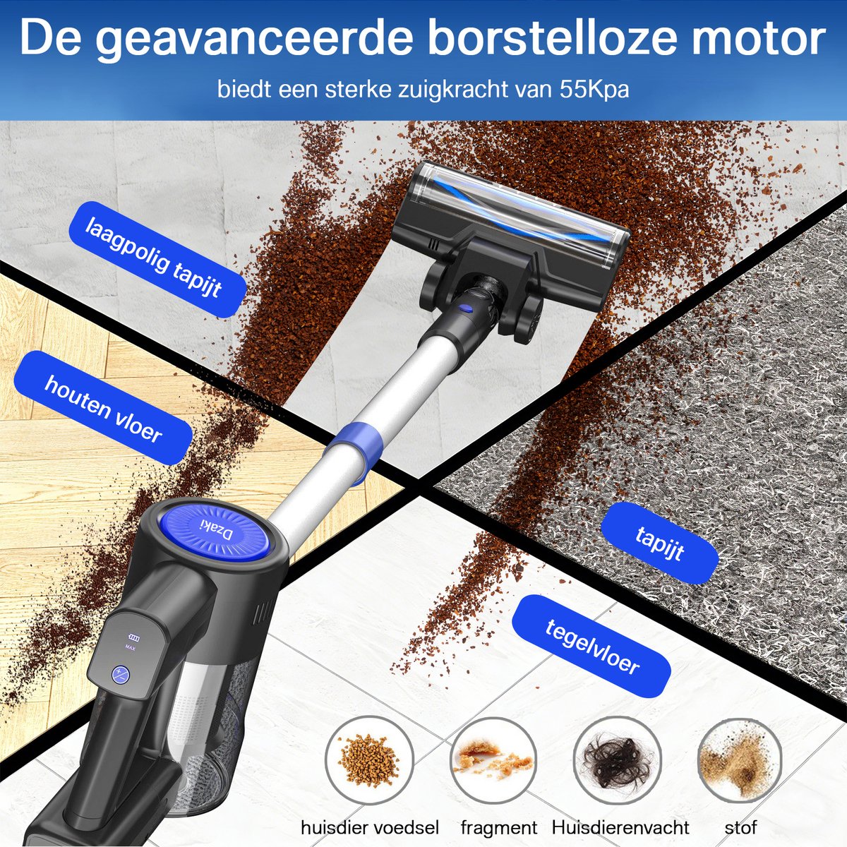 Grenintol Grenintol S5P Draadloze Stofzuiger - afbeelding 2