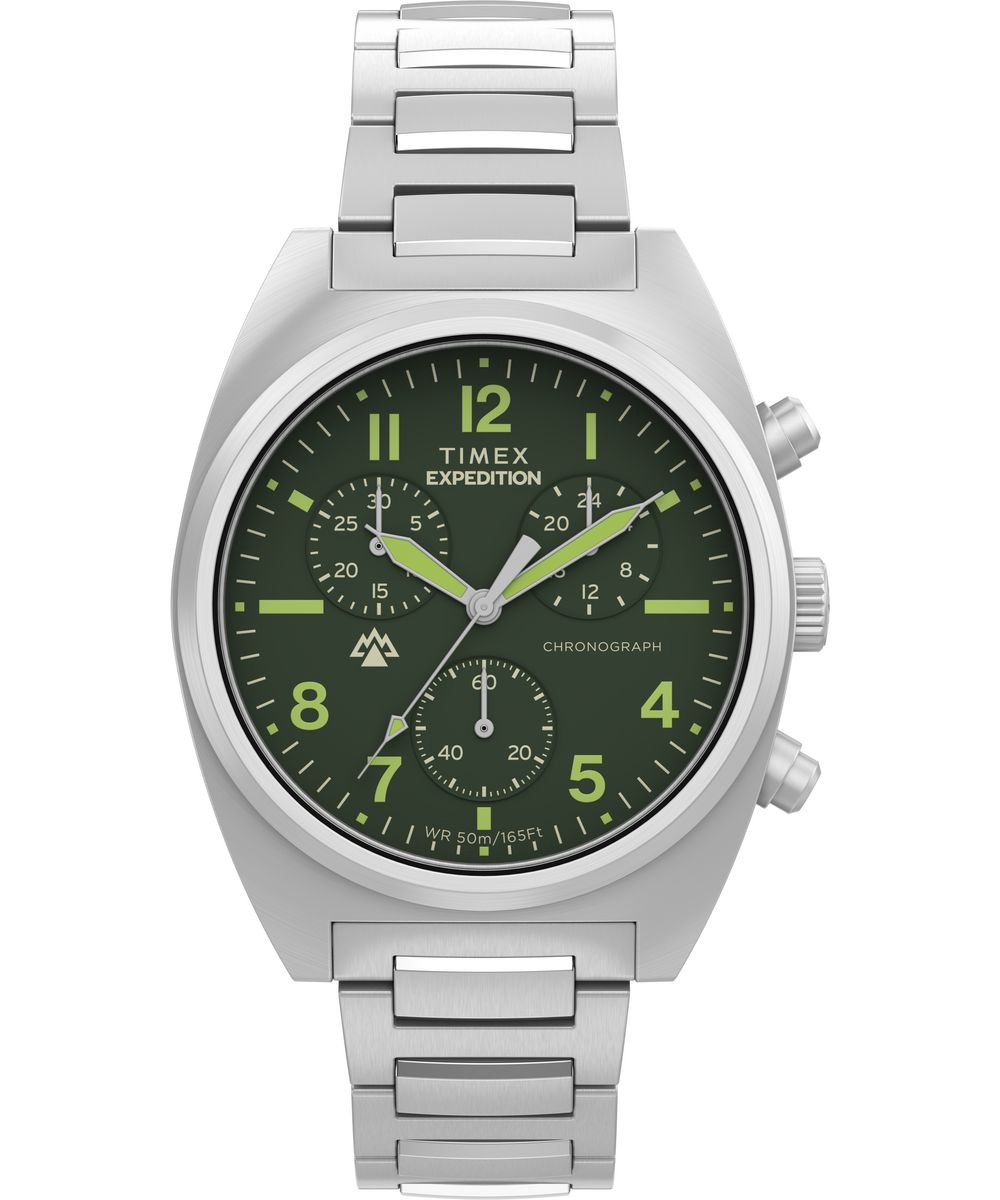 Timex Expedition North Capstone TW2Y61300 Horloge - Staal - Zilverkleurig - Ø 41 mm