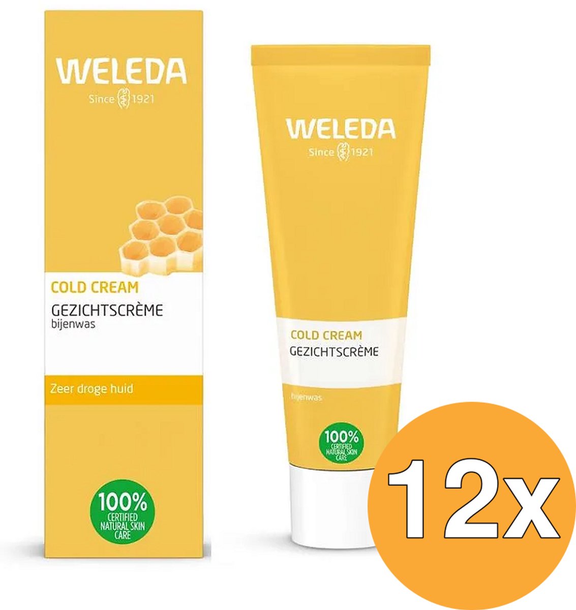 12x Weleda Cold Cream Gezichtscreme (30 ml)