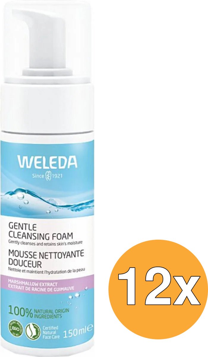 12x WELEDA Reinigingsmouse Mild Bio (250 ml)