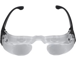 Verrekijker met Handsfree Ontwerp, Vergrootglas voor Vissen, Concerten en Sportevenementen, Verstelbare Telelens met Polarisatiefilter en Comfortabele Neuspad