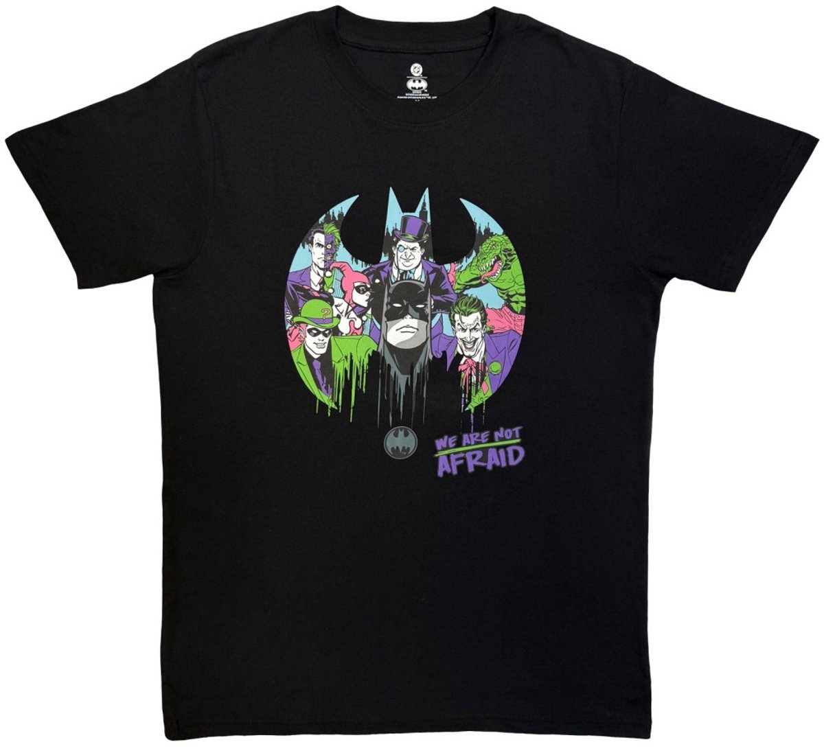 DC Comics Batman - Batman & Co Heren Tshirt - L - Zwart