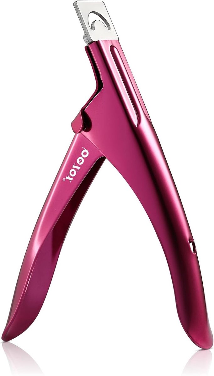 Professionele Nagelknipper voor Kunstnagels - Ergonomisch en Roestvrij Staal