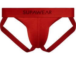 SUPAWEAR Just Supa Jockstrap Red - TAILLE L - Sous-vêtements pour Hommes - Jockstrap pour Homme - Jock pour Hommes