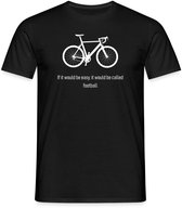 Grappige Wielrennen Motivatie T-Shirt Heren