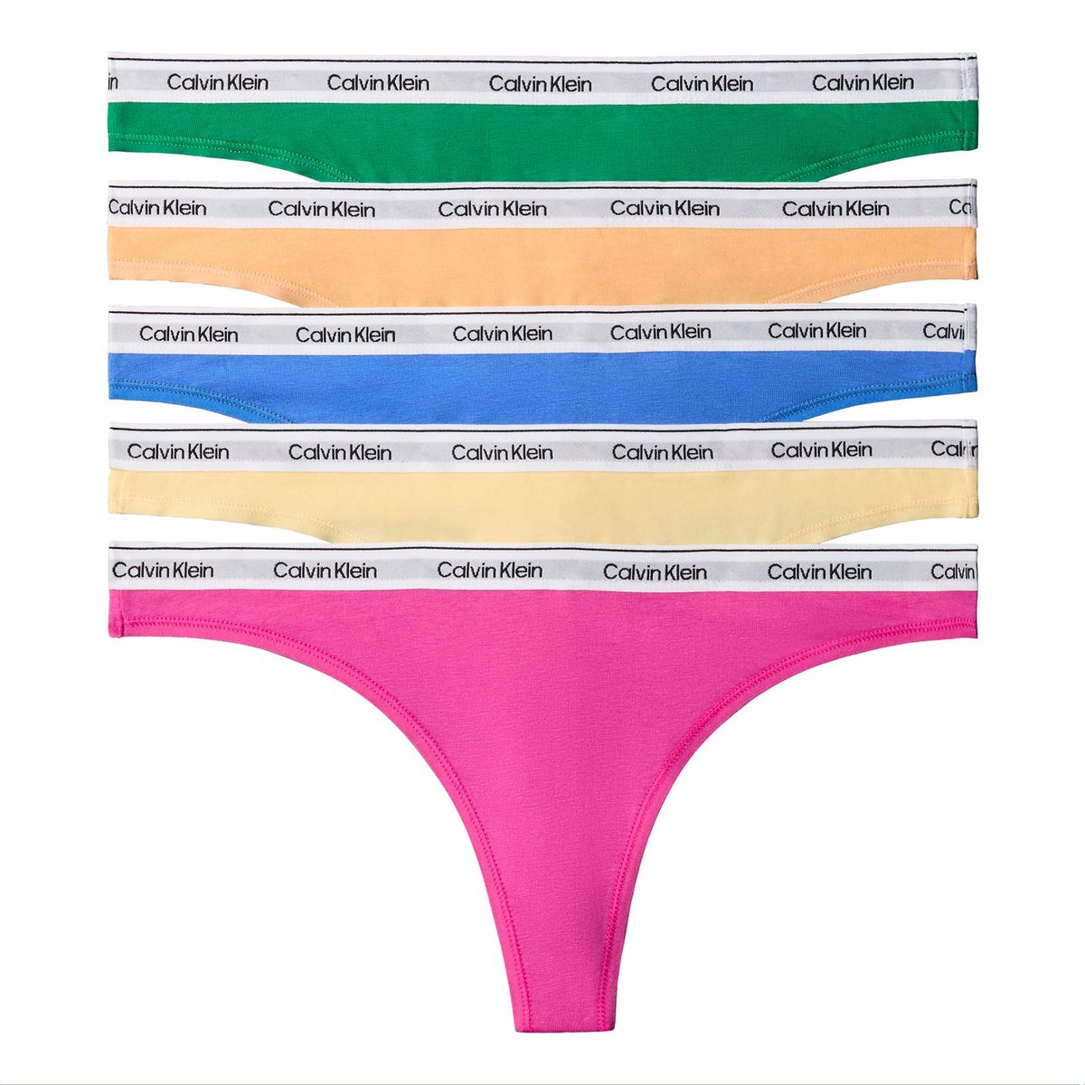 Ondergoed Slipjes Calvin Klein String 5 Pk - Fashion Wear - Vrouwen