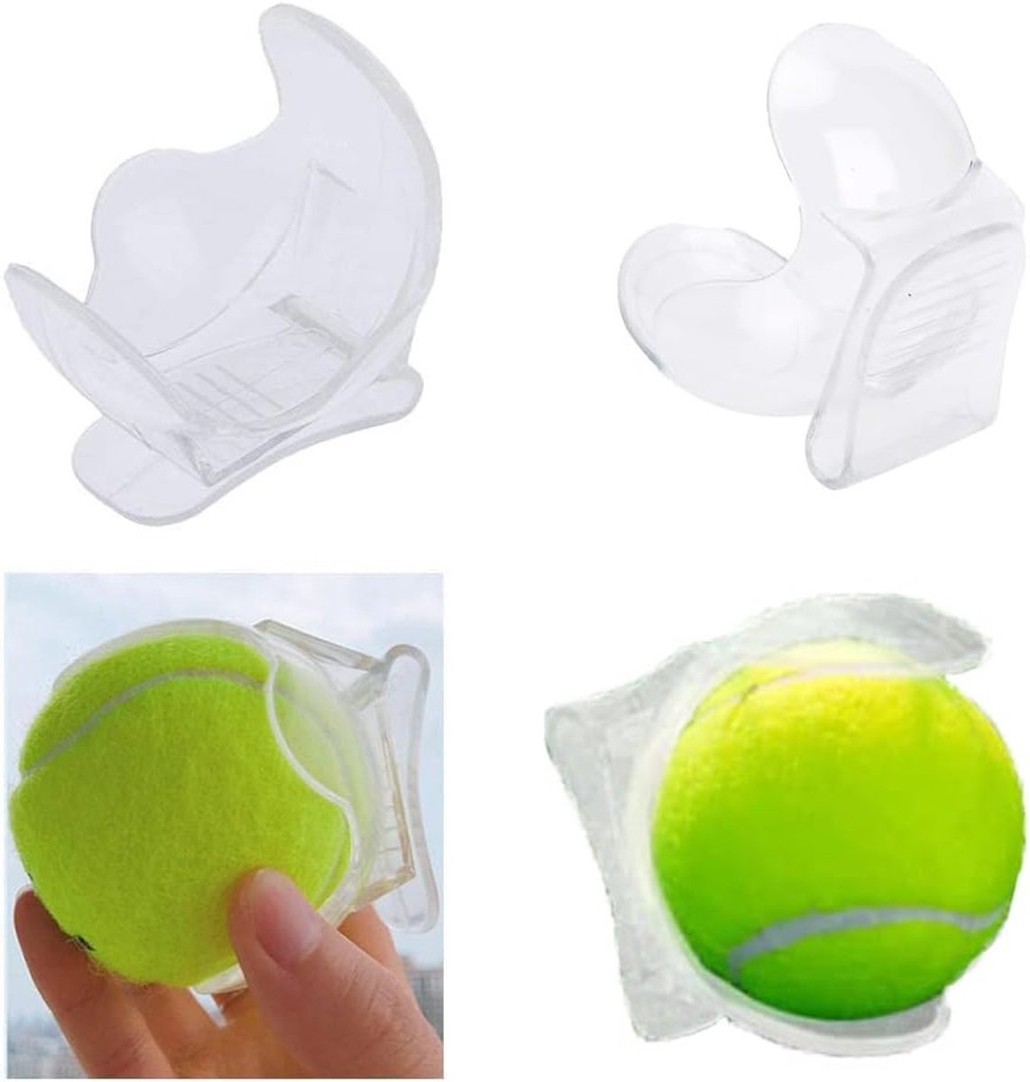 Tennisbal Clipriem Tas voor Training - Handige Clip-On Houder voor Sportaccessoires en Balopslag