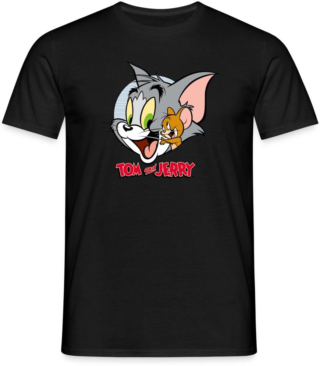 Tom En Jerry Knuffelig T-Shirt Heren