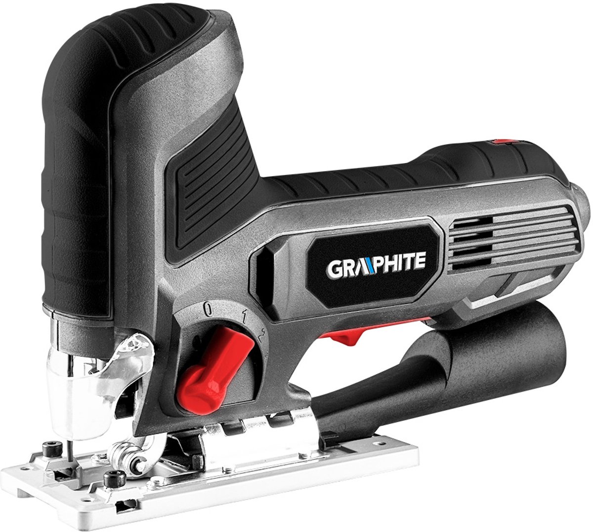 Bol.com Graphite Serie - Wyrzynarka - 600W - 800-3000 min-1 - Handgreep met Rubberen Bekleding aanbieding
