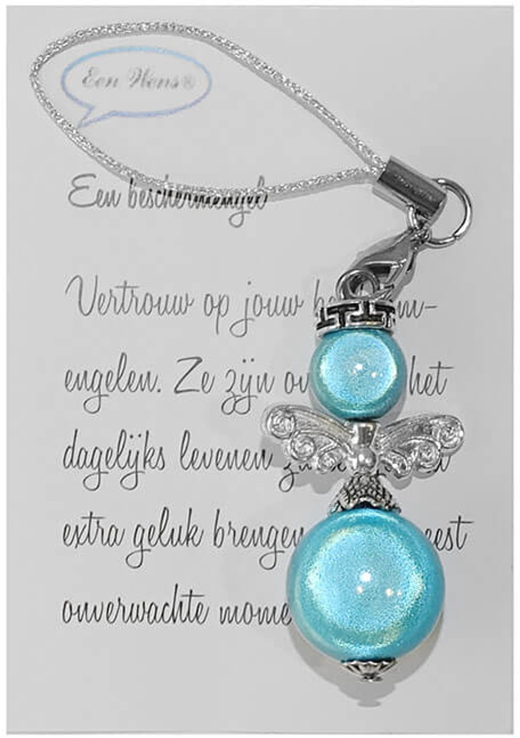 Kleine Beschermengel Licht Blauw