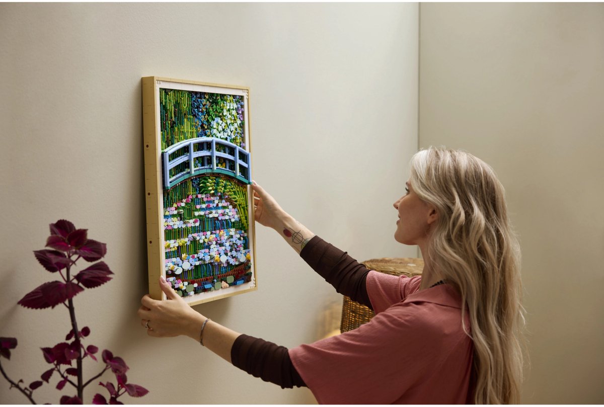 LEGO® Art Claude Monet – Brug over een Vijver met Waterlelies 31220 — afbeelding 12
