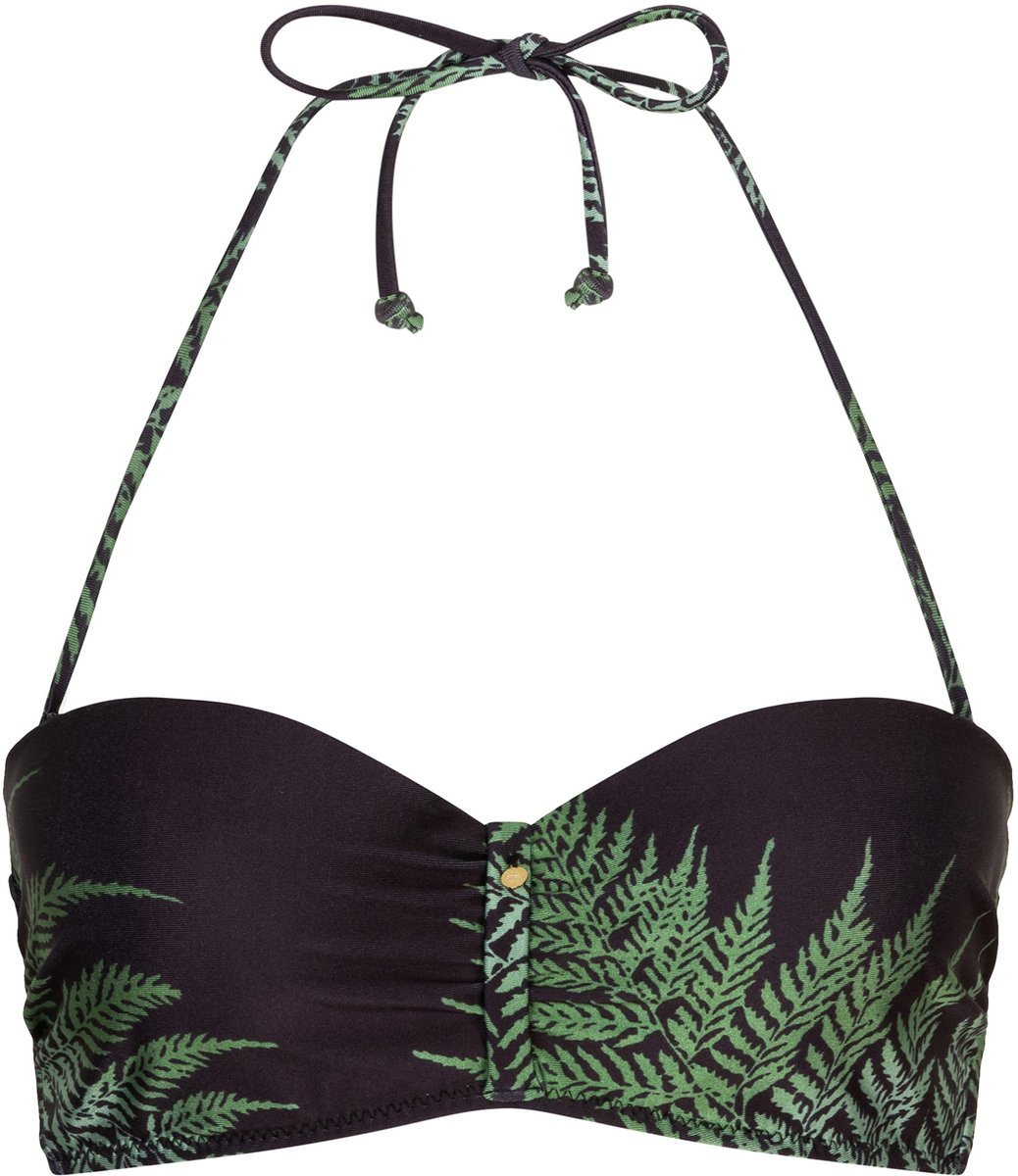 Chic by Lirette - Bandeau bikini top Boquete - Zwart - 42