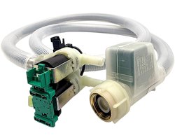 Fixem toevoerslang geschikt voor Bosch Siemens 00660922, 00665053 wasmachine inlaatslang water aanvoerslang wasmachine - inclusief inlaatventiel in de machine