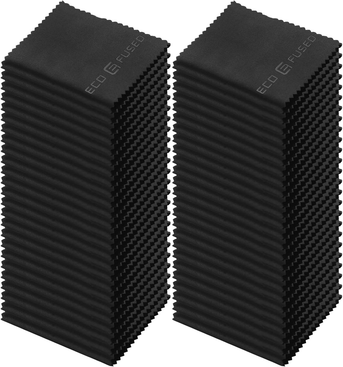 Microfiber Reinigingsdoekjes - Verpakking van 50 stuks - (14 x 7,6 cm) voor het reinigen van brillen, cameralenzen, iPads, tablets, telefoons, smartphones, laptops, lcd-schermen en andere delicate oppervlakken