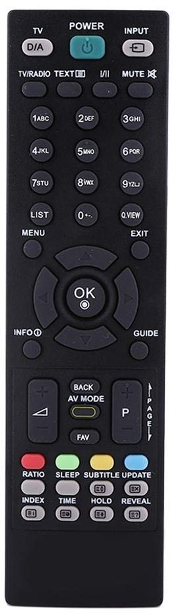 Livia home - Afstandsbediening voor Smart TV - Universieel - Compact en gebruiksvriendelijk - Geschikt voor verschillende modellen - Ideaal voor thuis