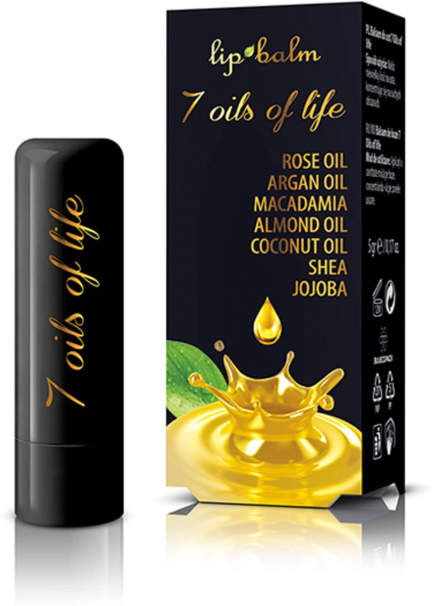 Bulfresh - Lip balsam 5 ml 7 Oils of Life (lipstick uitvoering)