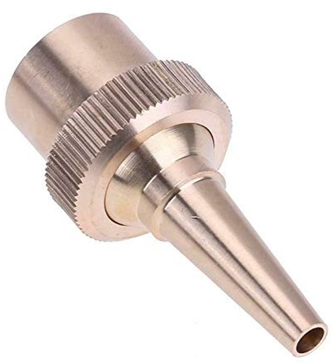Elzusha - Rechte Nozzle Hoofd - Fontein Nozzle Accessoire - 3 Stuks - 3/4 Inch - Spuitkop - Geschikt voor Vijvers en Fonteinen - Messing