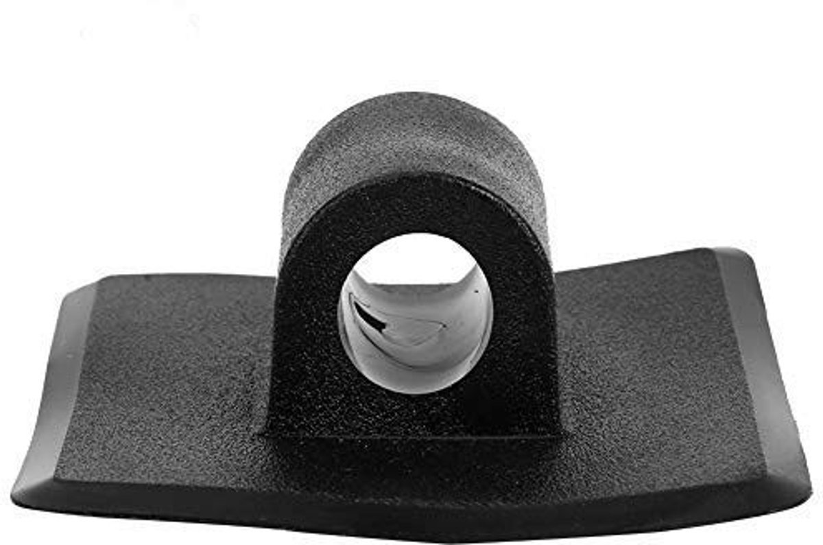Elzusha - Motor Mount Clip - Zwart Plastic Motor Clip - Stevig en Lichtgewicht - 2 Stuks - Geschikt voor Kajak en Boot - Ideaal voor Vissen