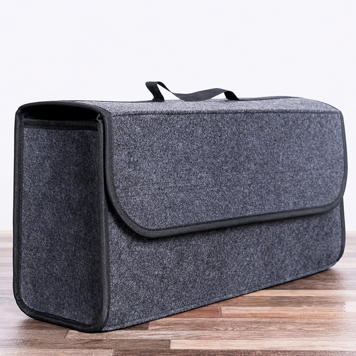 Auto Organizer Kofferbak, Auto Organizer, Autostoel Organizer, Naaldvilt Auto Kofferbaktas, Toolbag, Autotas, Auto Opbergtas, Kofferbak Gereedschapstas, Opbergtas Met Klittenbandsluiting