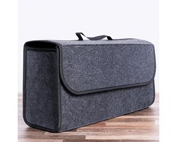 Auto Organizer Kofferbak, Auto Organizer, Autostoel Organizer, Naaldvilt Auto Kofferbaktas, Toolbag, Autotas, Auto Opbergtas, Kofferbak Gereedschapstas, Opbergtas Met Klittenbandsluiting