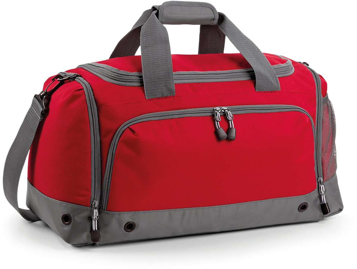 Sporttas Athleisure - Sporttas - Schouderriem - Zijvak - Grote Inhoud - Rood