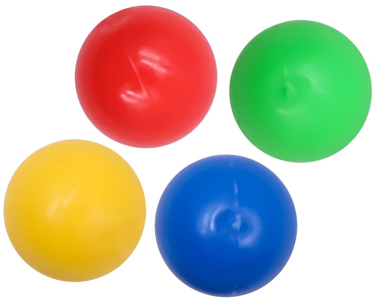 Jhubersproducts - Vervangende Speelballen - Speelgoed voor Kinderen - Duurzaam en Slijtvast - Set van 48 Stuks - Geschikt voor Bordspel - Compatibel m