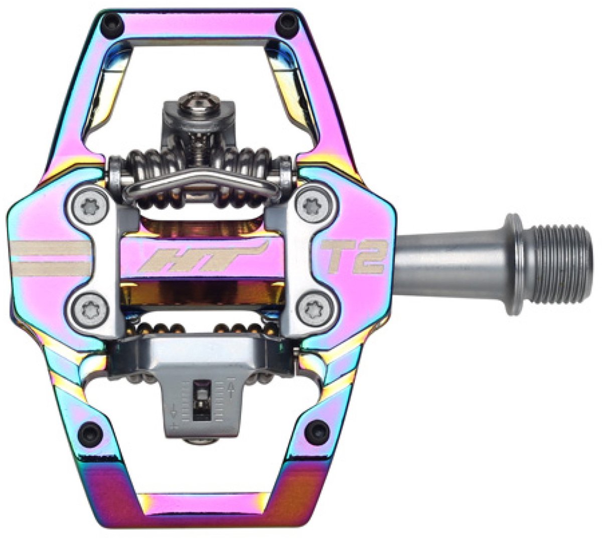 Ht Components T2 Pedalen Zilver