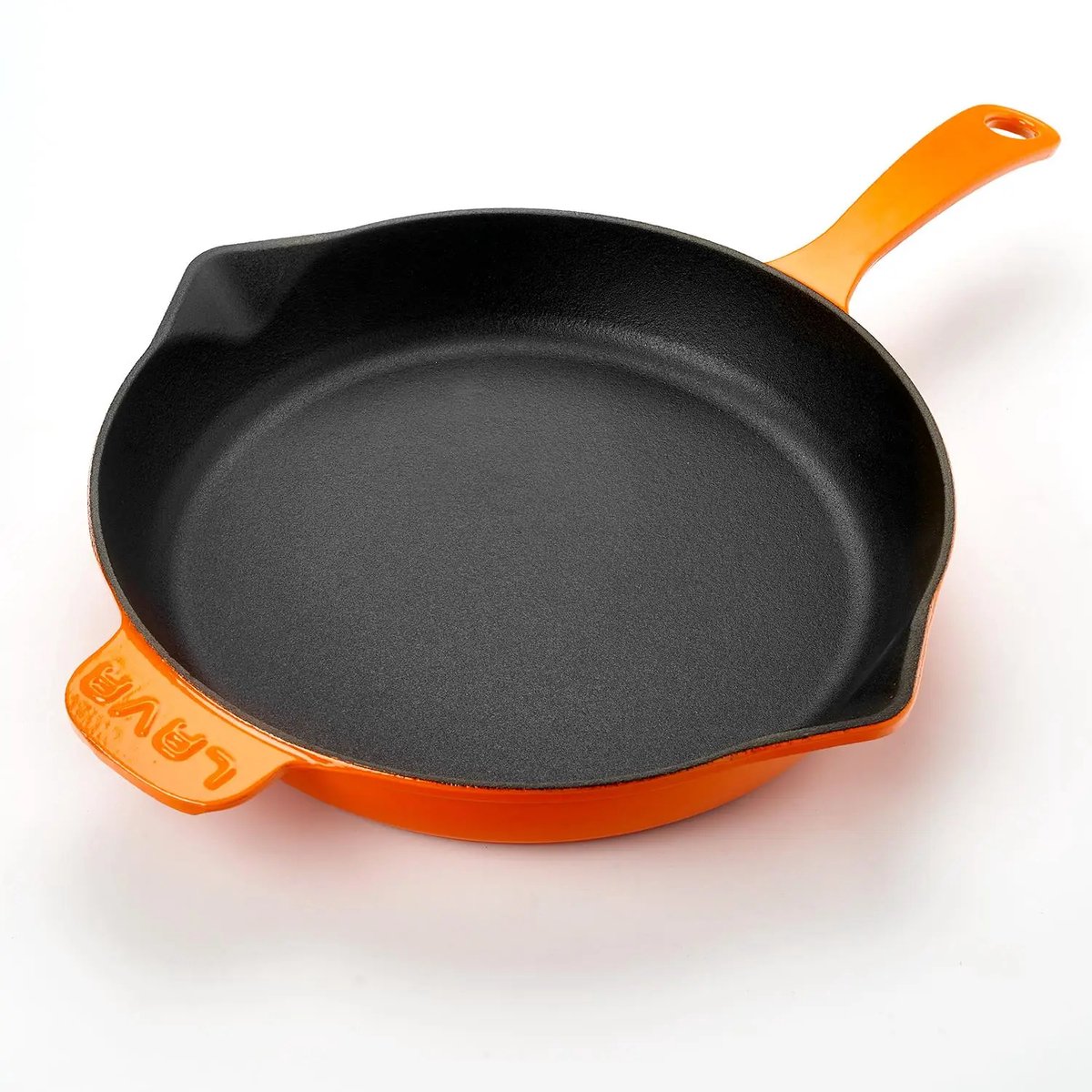 Lava Koekenpan - 28 cm - 2.3 liter - Gietijzer - Oranje