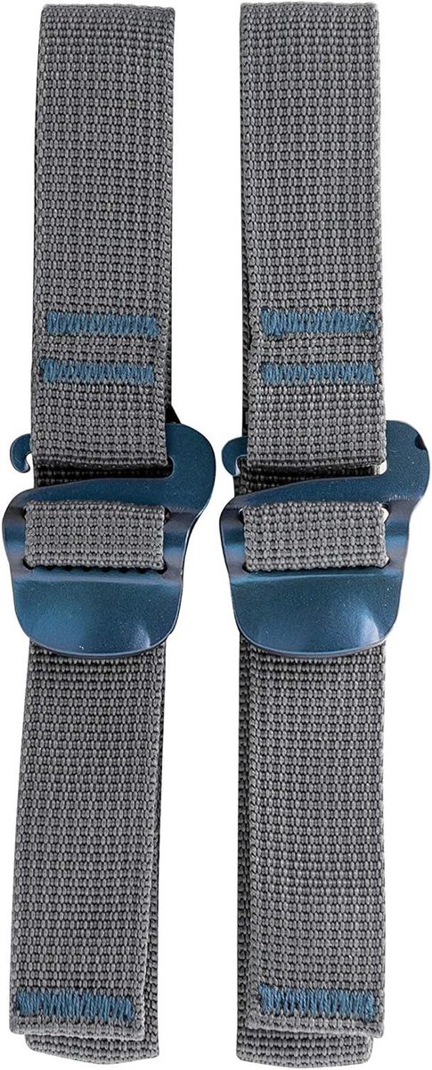 Accessoireband met gesp - Spanband - Bagage Vastzetten - Sterke Gesp - 15 meter - Blauw