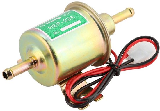 Dailygoods - Lage Druk Elektrische Brandstofpomp - 70L per uur - Universele Inline Benzinepomp - 12V Installatiekit - HEP-02A - Ideaal voor voertuigen — afbeelding 5
