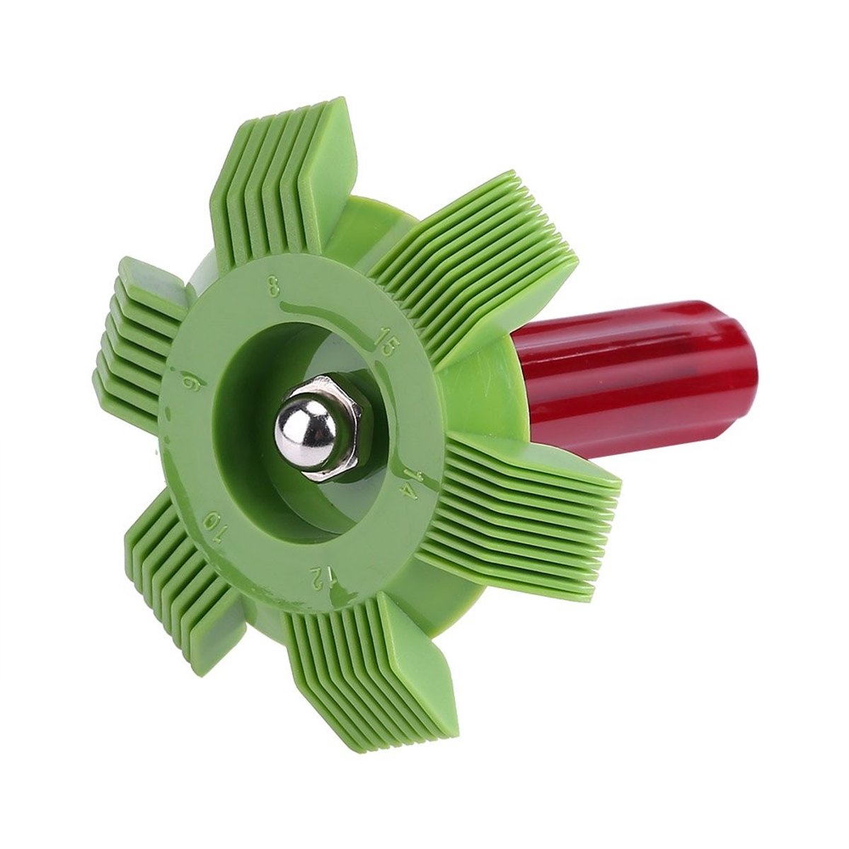 By shayne - A/C Condensator Gereedschap - Airconditioning Hark - Praktisch Ontwerp - Groen en Rood - Handig Voor Auto's - Ideaal Voor Onderhoud