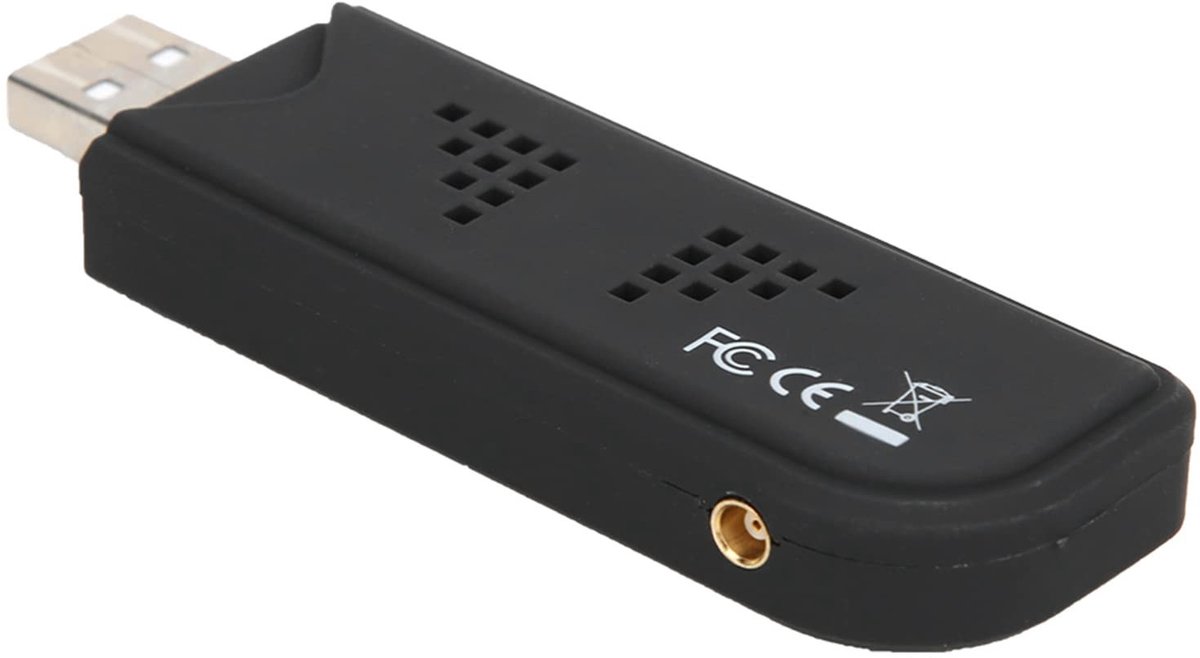 By shayne - RTL2832U USB DVB-T FM Dongle Ontvanger - Real-time Video-opname - Compact - Digitale TV-tuner - Terrestrische Opname - Geschikt voor ...