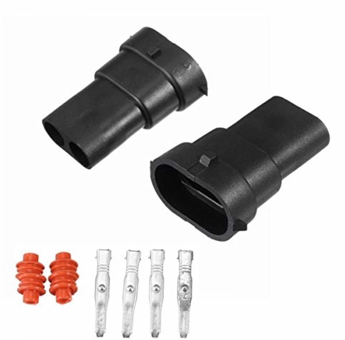 Elzusha - H8 H9 H11 880 881 Stekker Connector - Waterdichte Adapter - Eenvoudig te Installeren - Hoogwaardige Kabelboom - Geschikt voor Auto's