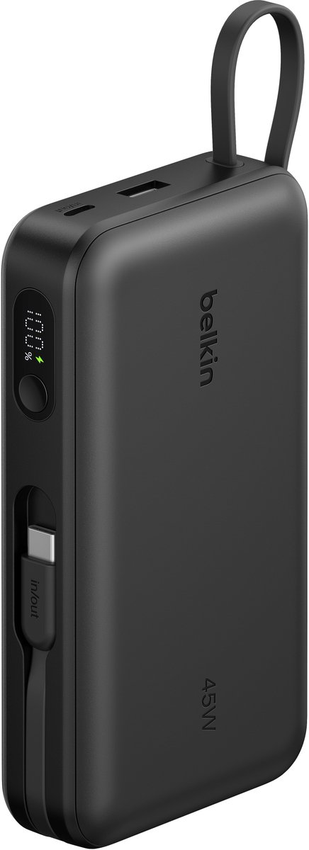 Belkin UltraCharge Powerbank 20.000mAh met Geïntegreerde USB-C Kabel - afbeelding 3
