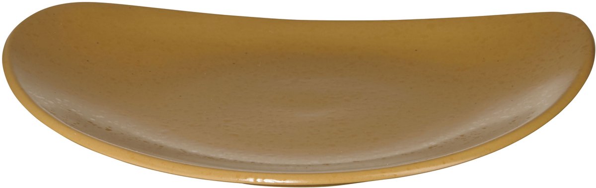 ASA Selection Cuba Ocra dessertbord, dessertbord, schaal, steengoed, geel, 21 cm, 1211429