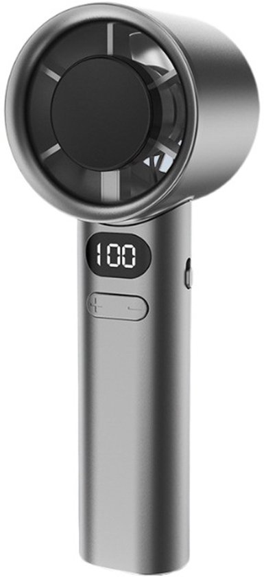Draagbare handventilator oplaadbaar compact mini ventilator met turbo luchtstroom stille elektrische fan voor thuis en buiten